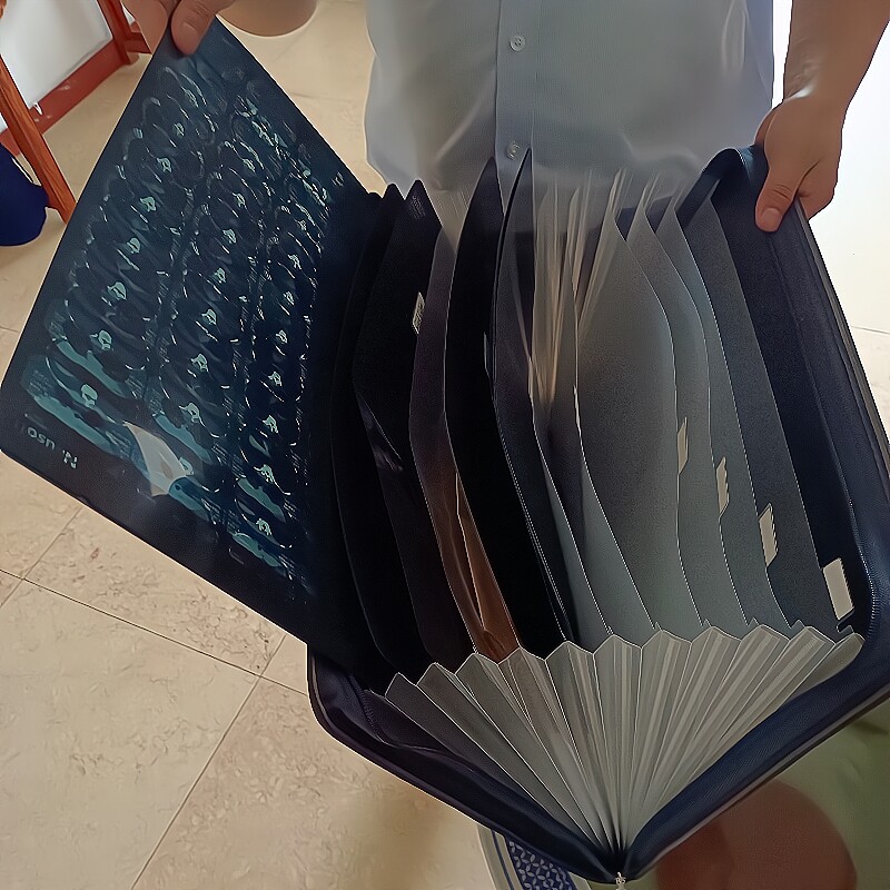 极速医院CT片收纳包CT片子收纳袋CT底片磁共振X光片X影像资料收纳 - 实物图