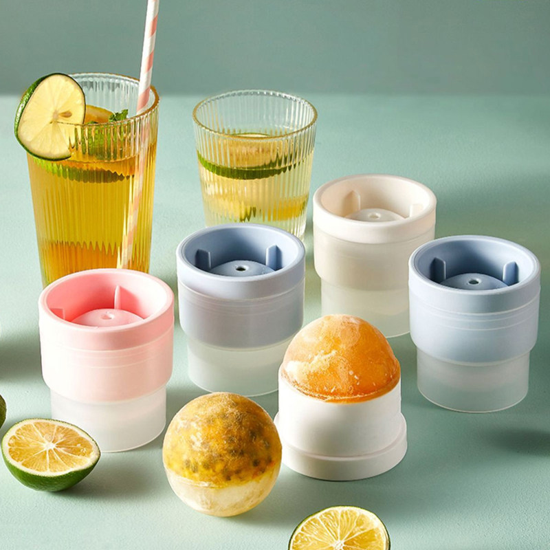 新品Whiskey Round Ice Cube Maker Silicone Ball Shape Sp.heri图片