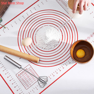 新品4 Size Silicone Baking Mat Pizza Dough MakerS Pastry Kit