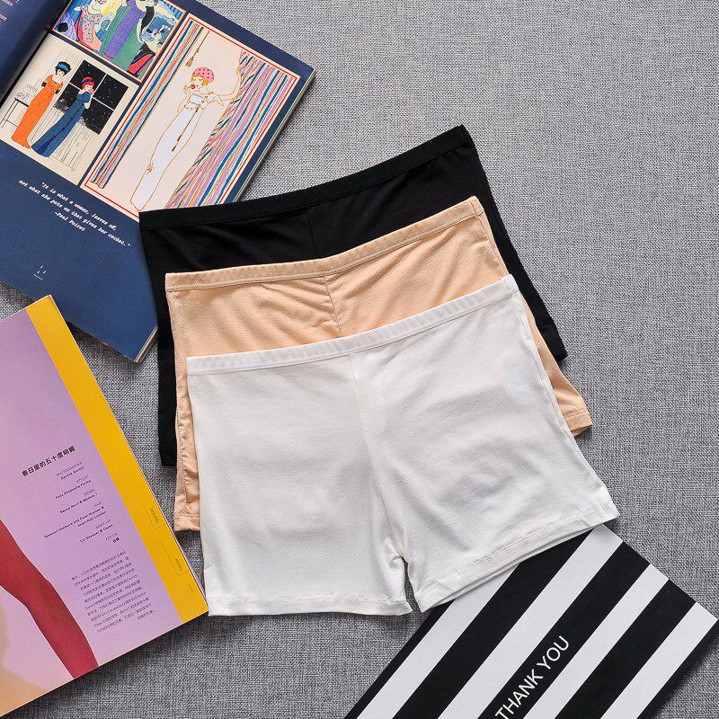 新品黑色安全裤防走光o打底短裤不卷边打底裤可外穿搭配裙子保险