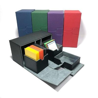 极速Trading Card Deck Box Holder Large Case ODividers MTG Ca