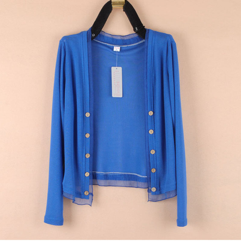 极速Plus Size Knitting Cardigan BWomen  New Fashion Loose Lo