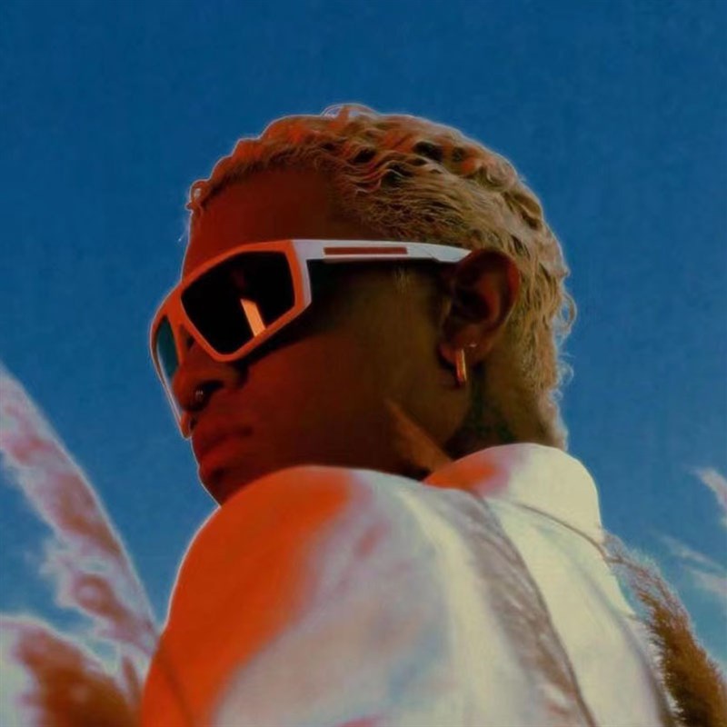 极速欧美2023新款Yp2K运动骑行炫彩太阳眼镜大框抗UV男太阳眼镜眼