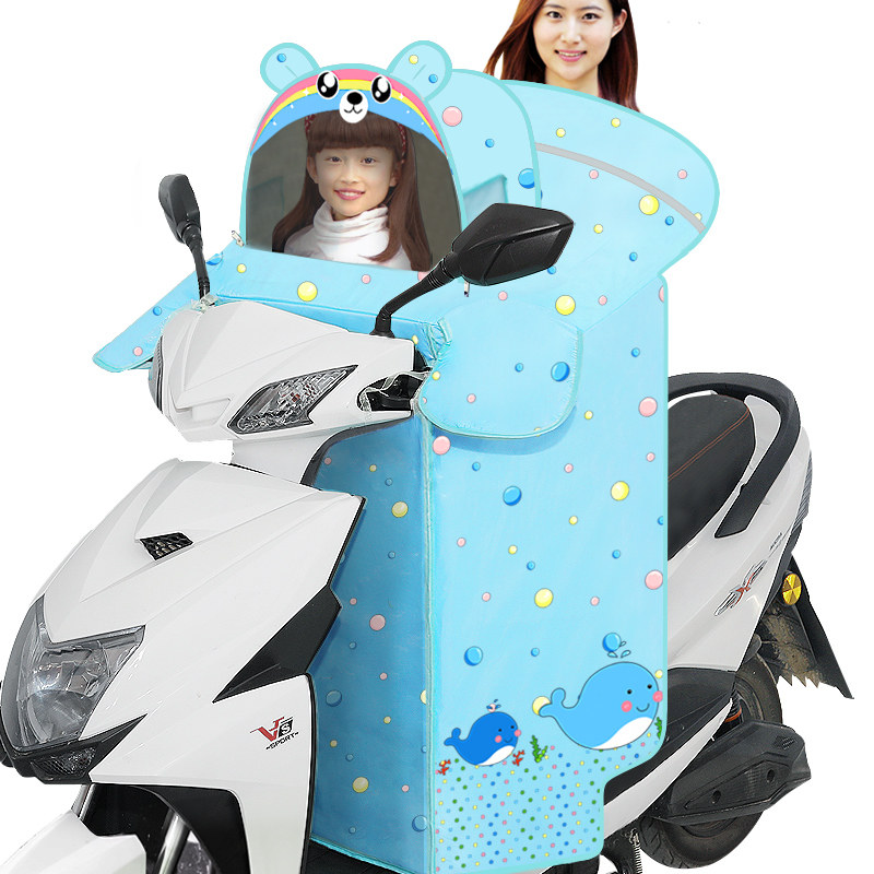 极速小电驴电动车披风被冬季20A21年新款挡风被女秋冬防水亲子风