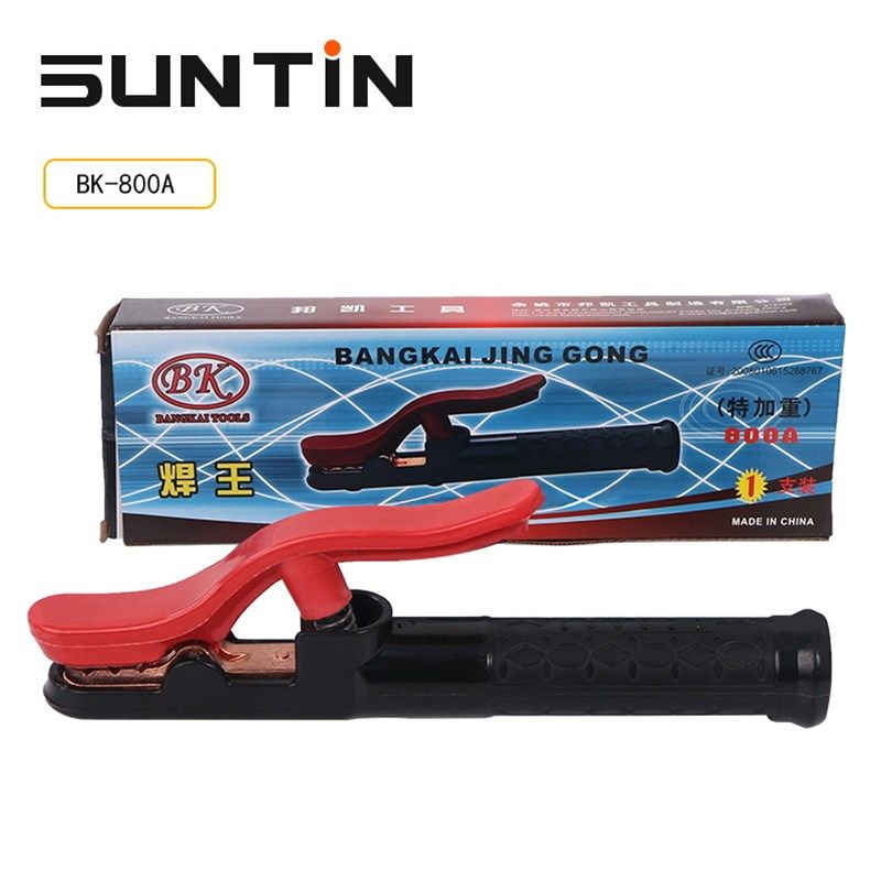 极速新品鑫田800A电焊r钳全铜锻u压不烫手电焊机配件焊王加重800A