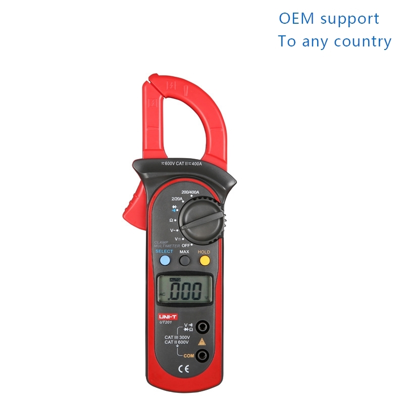 极速Ulide UT201/UT202 Digitaly Clamp Meter Electrician Clamp