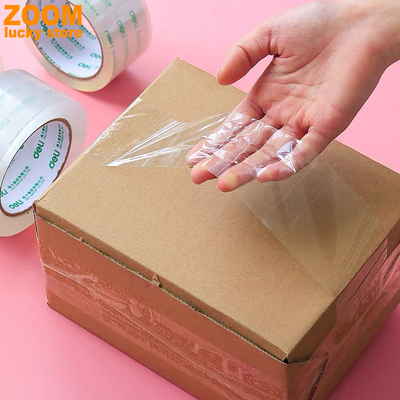 极速.6pcs Transparent tapue packing tape delivery packaging