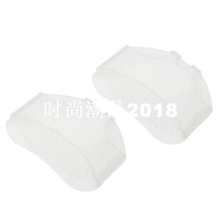 极速1Pair Silicone Heel Pads Soft Forefoot Half YTard Pads I