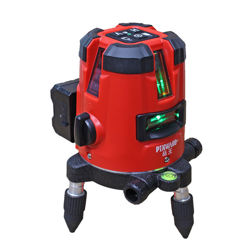 极速新2线3线5线水平仪红外标线仪绿光高M精度强光平水仪自动调平