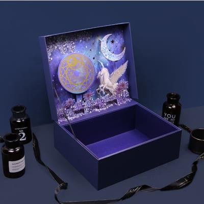 新品Bhirthday flip three-dimensional box gift Rbox insC box