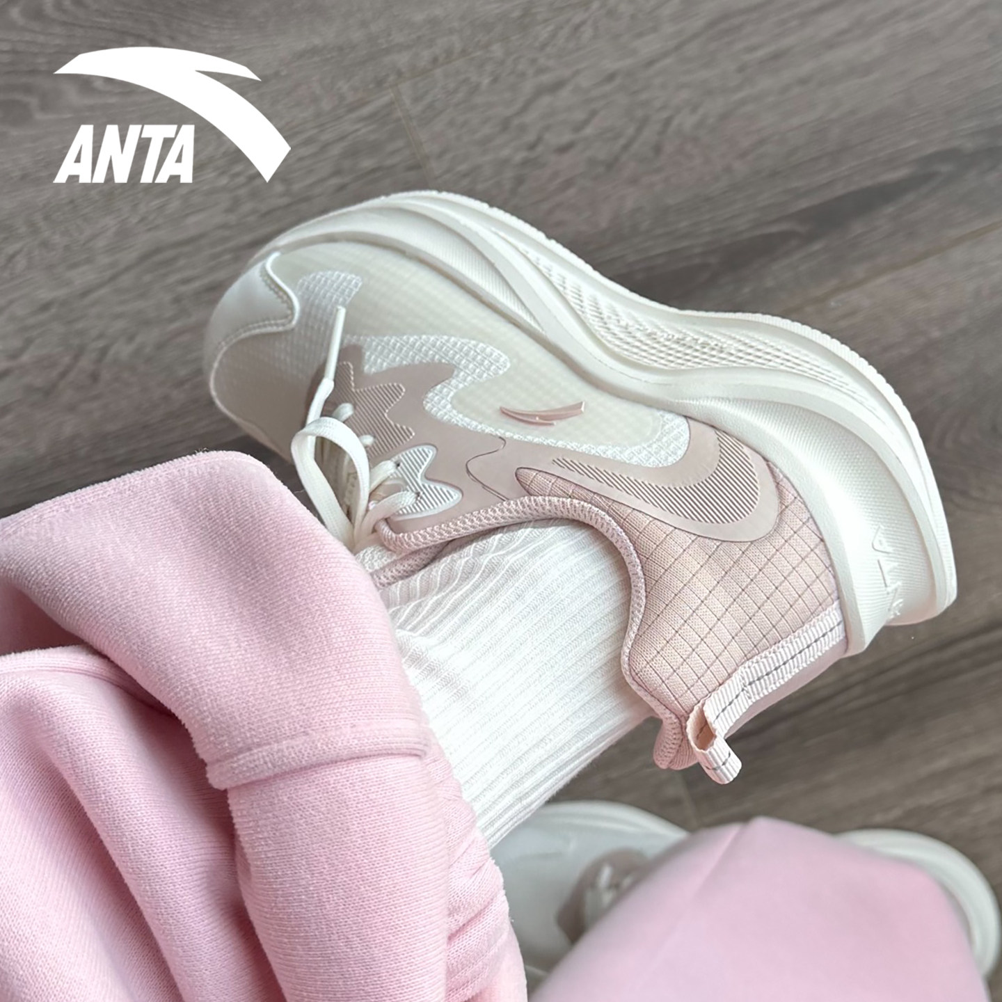 安踏漫步2025冬季新款跑鞋女网面减震透气慢跑学生百搭休闲运动鞋,运动鞋new,跑步鞋,淘宝优惠券,粉丝福利购,淘宝优惠卷