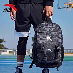 安踏双肩包男汤普森KT系列大学生休闲旅行背包大容量初高中生书包