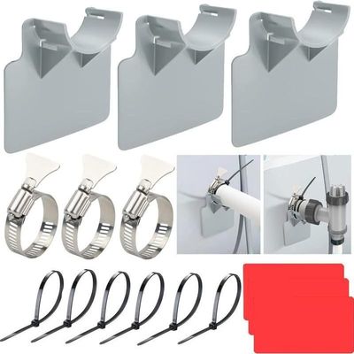 Magoog Swimming Pool Pipe Holders 3 PCS, Fits 1.5'(MAX)