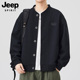 卫衣男士 JEEP SPIRIT吉普开衫 棒球服2025春秋休闲上衣服男生外套