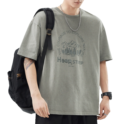 JEEPSPIRIT短袖美式夏季T恤