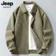 男士 JEEP 外套 翻领春秋款 休闲男装 SPIRIT吉普夹克男款 灯芯绒春季