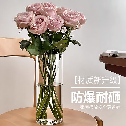 亚克力防摔花瓶摆件水培器皿插花