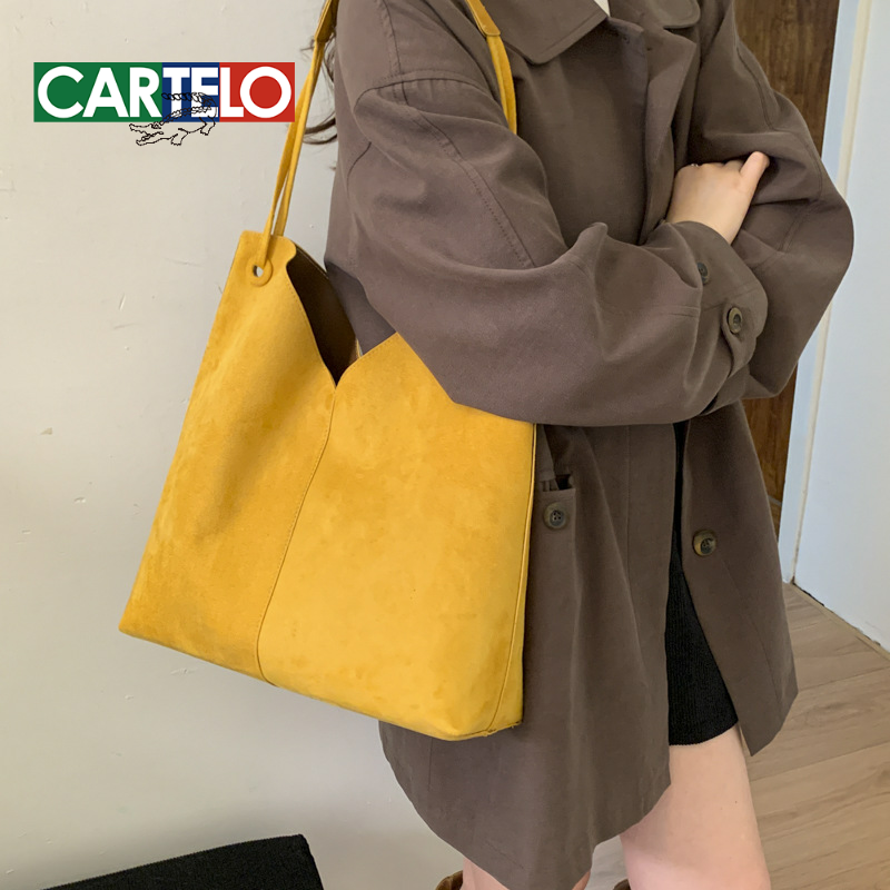 秋季新款高颜值纯色简约小众慵懒