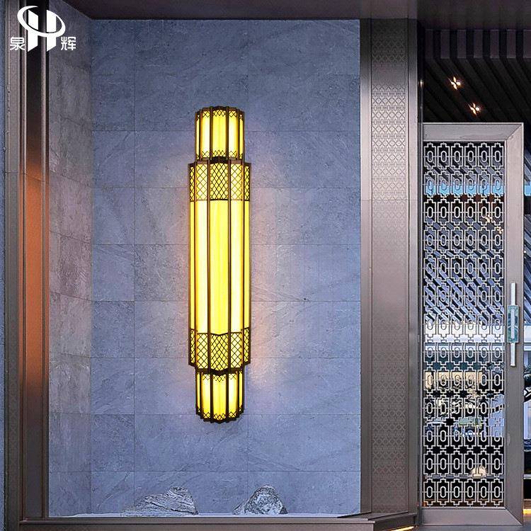 户外仿云石壁灯防水景观灯具酒店别墅大门柱子围墙外墙LED室外灯