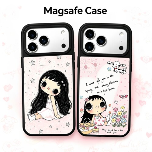 超好看小玉yuy苹果手机壳C家适用iPhone17ProMax/16/ 15 /14女生好看全包防摔镜面磁吸手机保护套硬壳
