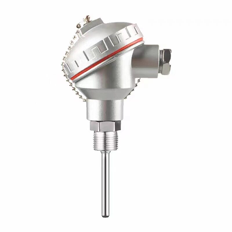 热电阻铠装温度变送器pt100温度传感器4-20mA输出温度测量