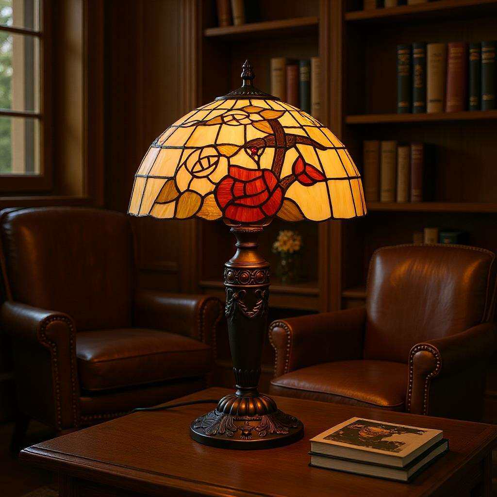 欧式复古温馨卧室床头台灯客厅书房吧台奢华设计创意灯具