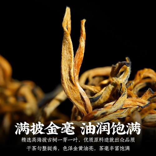 陈一凡滇红金芽蜜香特级250g茶叶红茶新茶春茶云南凤庆散装