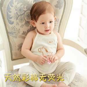 婴儿肚兜 新生婴儿宝宝护肚兜春夏季装纯彩棉 婴儿衣服夏