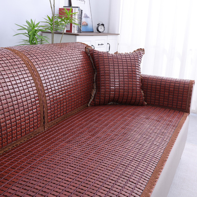 夏季凉垫沙发垫夏天客厅防滑竹席坐垫通用麻将凉席竹子垫欧式定做