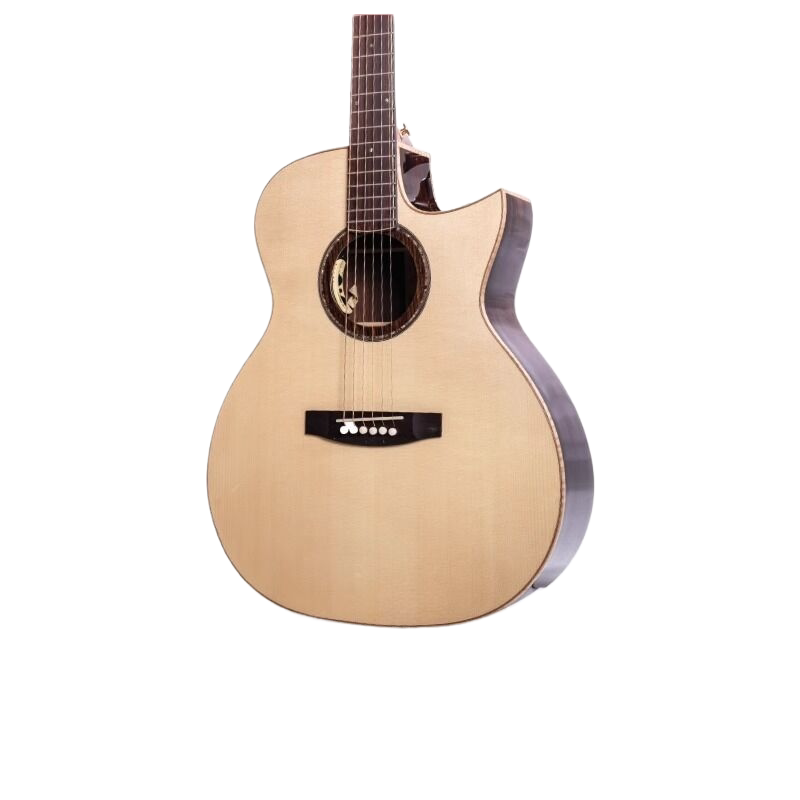 奥森aosen ga-r2全单手工民谣吉他木40寸专业表演弹奏高端高品质