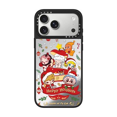 CASEPVUB 圣诞氛围泡泡苹果17Promax适用于iPhone16Promax手机壳15pro可爱卡通14Pro明星同款13/12/11防摔