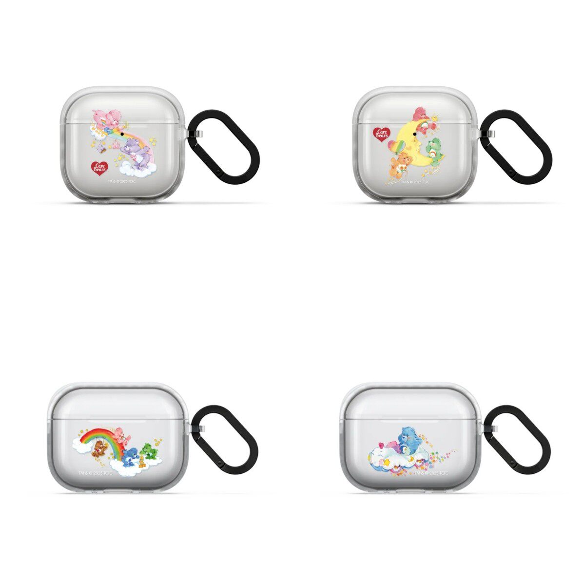 Care Bears爱心彩虹小熊耳机壳4代AirPodsPro3代第三代保护套适用AirPodsPro二代AirPods降噪蓝牙卡通保护套