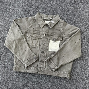 【夯货单品 秒发】城子自主铁青色Union限定牛仔夹克 高街风格