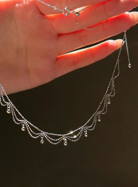 法式蕾丝项链配饰不掉色锁骨链司凤同款高级感轻奢小众设计颈链女