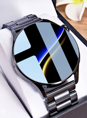 2025年新款智能手表蓝牙可接打电话华强北GT5多功能测心率血压watch4微信支付健康监测男女运动手环官方正品