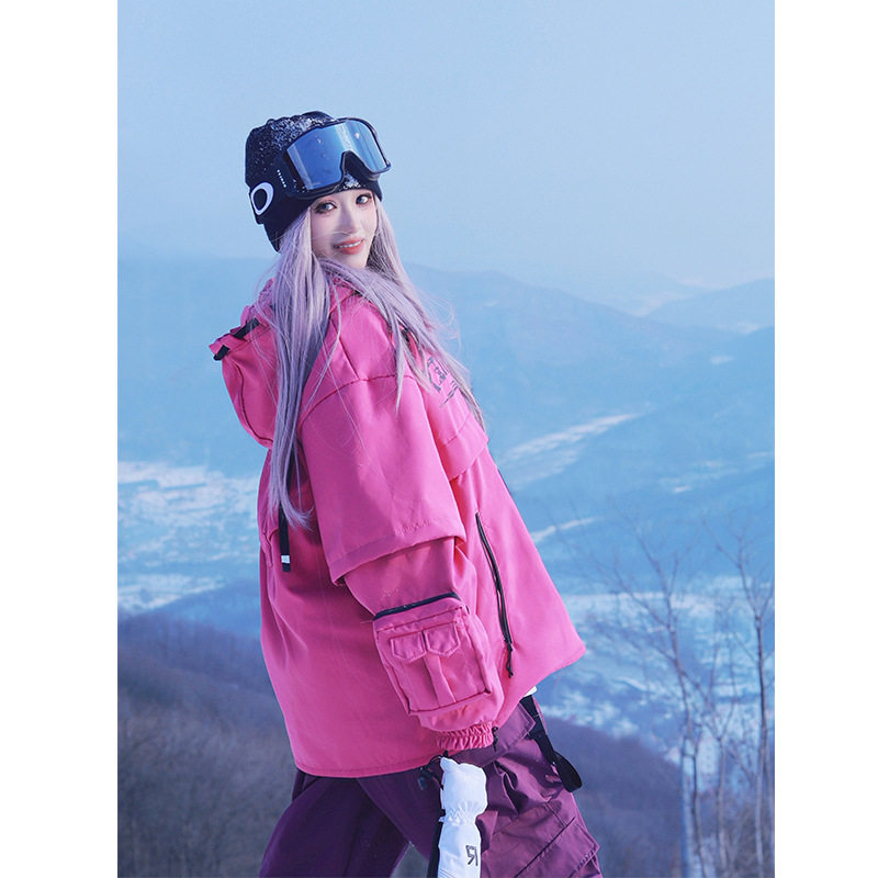 滑雪外套套装单板双板套装男女同款防风防水宽松时尚滑雪2026新款,户外/登山/野营/旅行用品,滑雪衣,淘宝优惠券,粉丝福利购,淘宝优惠卷