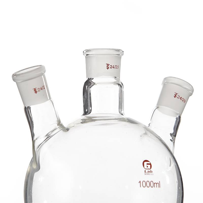 极速三口烧瓶50/10i0/250/500/1000/2000/5000/10000/20000ml多口