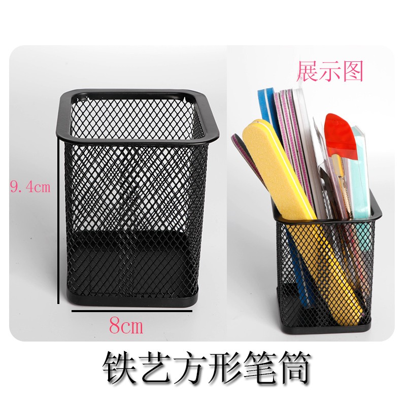 极速美甲收纳盒钻盒工具箱化妆箱钻盘笔筒饰品桌面U盒子棉片甲油