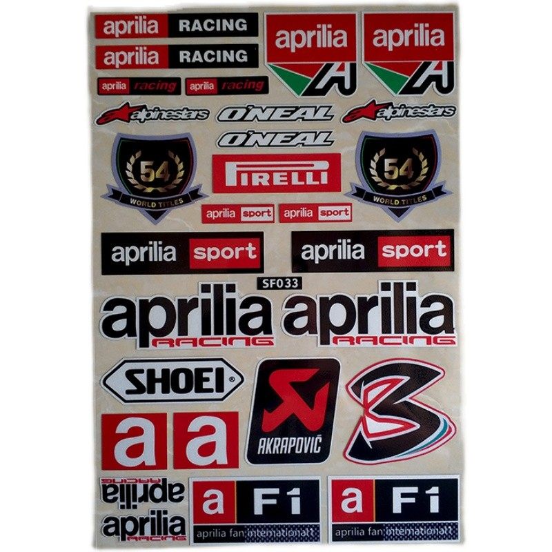 极速摩托车反光防水贴纸机车尾箱改装电动车贴P花踏板车赞助商装