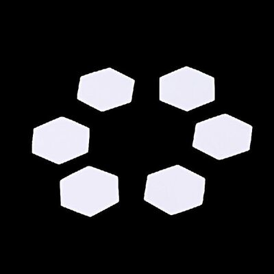 新品100Pcs Hexagon Templatesx for Patchwork Paper Quilting S