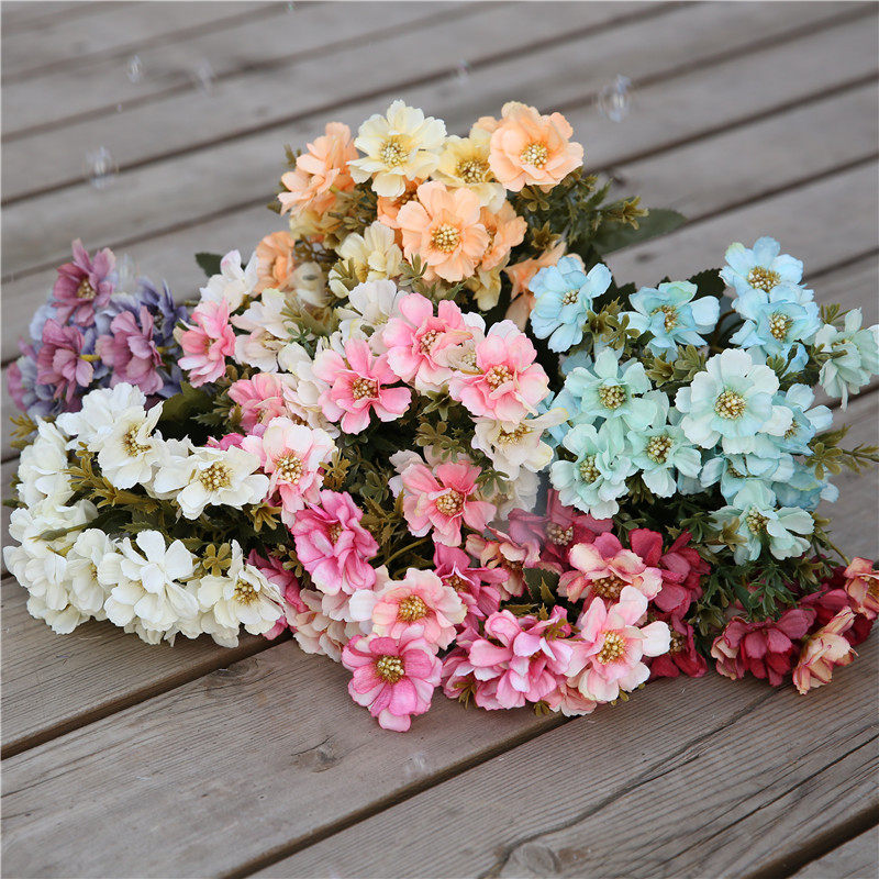 极速7 fcorks / bouquet peony fake flower silk flower peony b