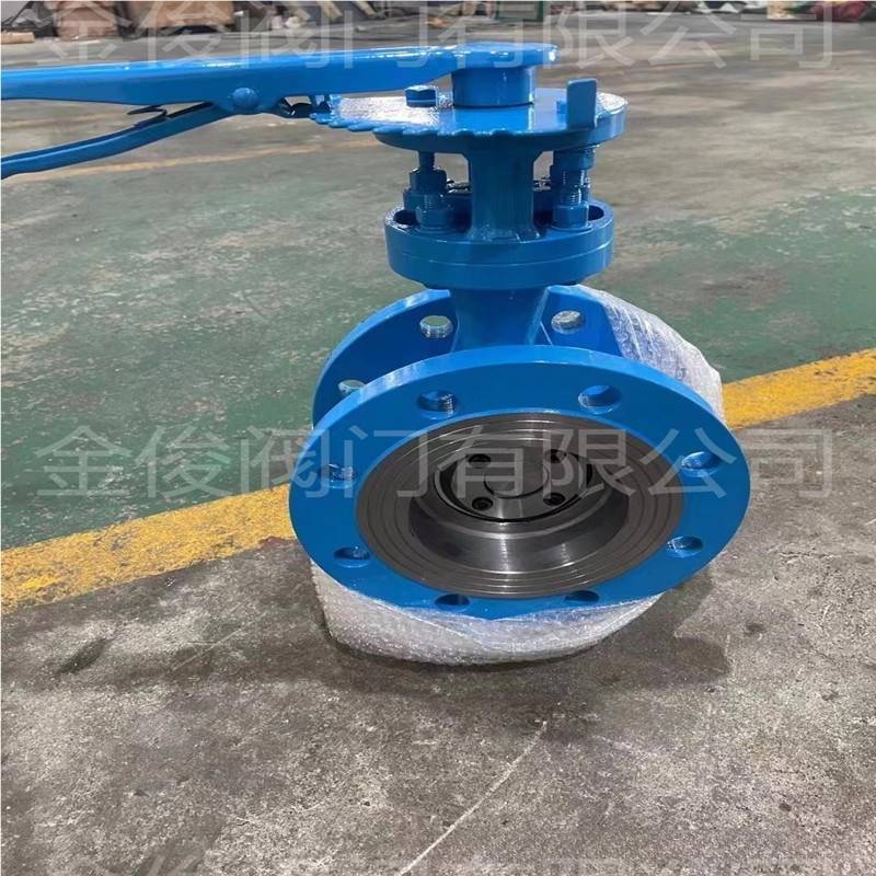 极速D43W-16硬密封密封手柄法兰蝶阀法兰式蝶阀DNT40-DN200