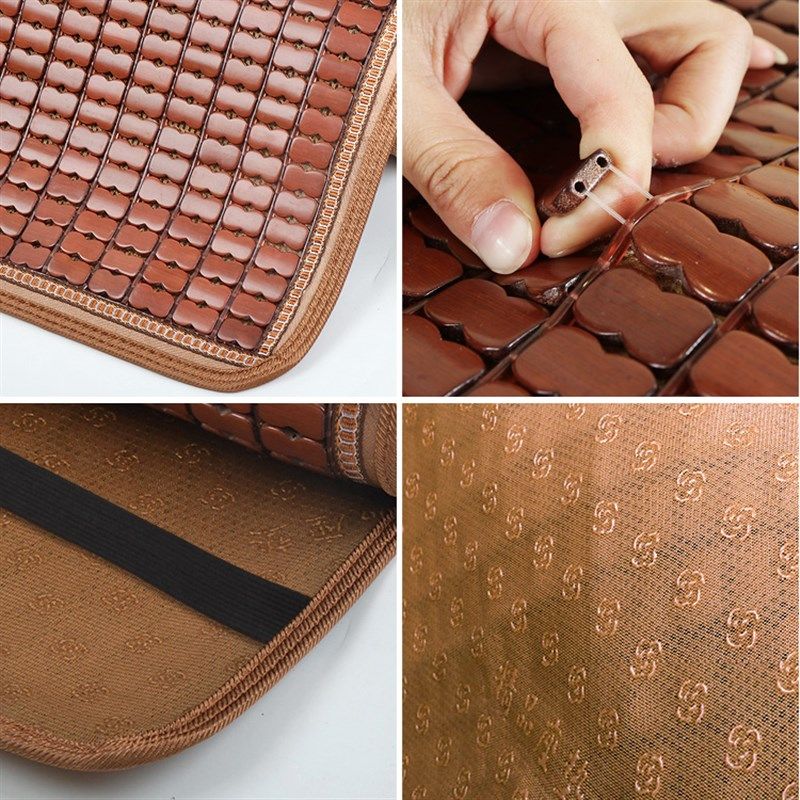 极速电动摩托车坐垫套夏季凉席垫子踏板车电瓶Q车座套麻将块防滑