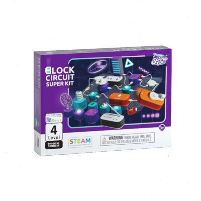 极速科学罐头电路积木电子拼装科学实验器材儿童物理电Z学实验套