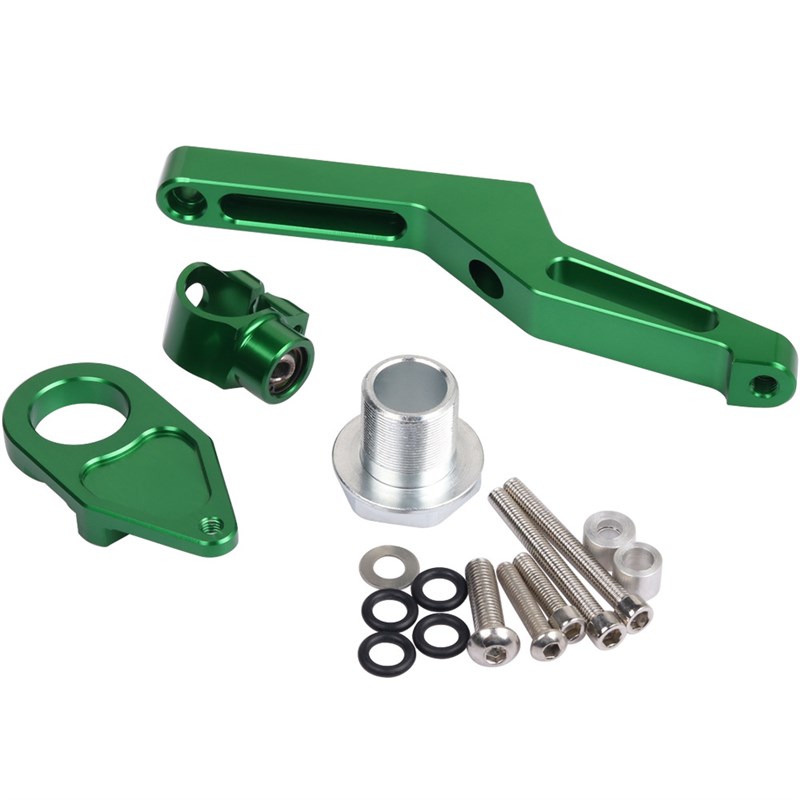 极速适用于川崎ZX6Rq摩托车钛尺码09-19年阻尼器支架阻尼杆支架