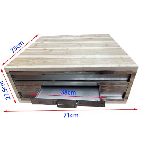 极速顶峰竹艺木制木质木箱蒸粉y箱肠粉蒸柜簸箕竹窝蒸粉架单层双