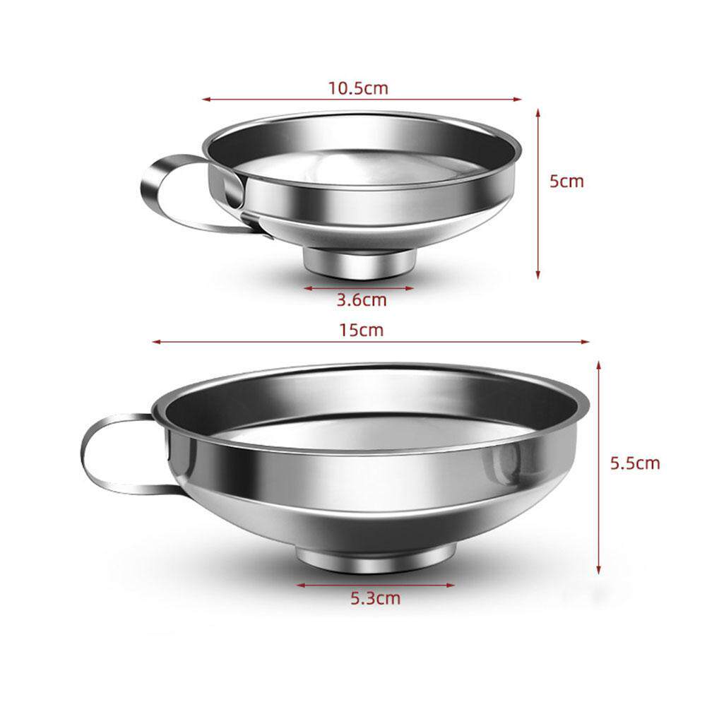极速Funnel For Cans Widte Throat Canning Hopper Filter Leak
