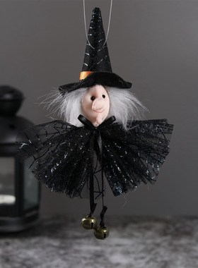 极速Halloween Doll Bar Decvor Pumpkin Ghost Witch Black Cat