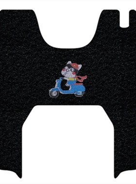 极速适用于爱玛NQ7电动三轮车脚垫AM1200DZKN-10K防水丝圈脚踏垫