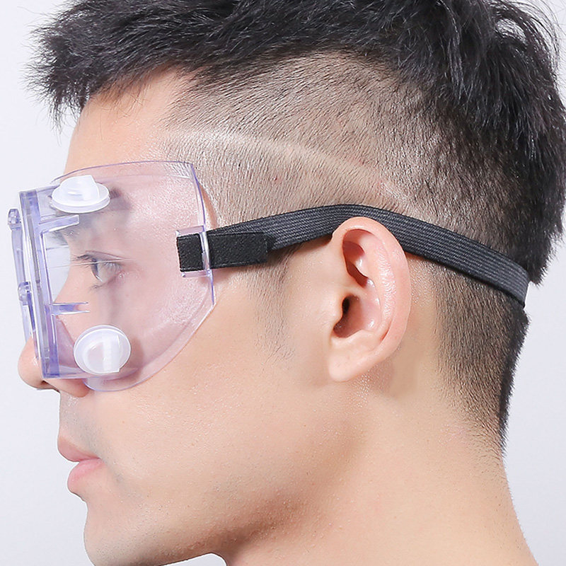 极速辉安防冲击劳保电焊防v飞溅u骑行透明防尘防风沙防烟护目镜防